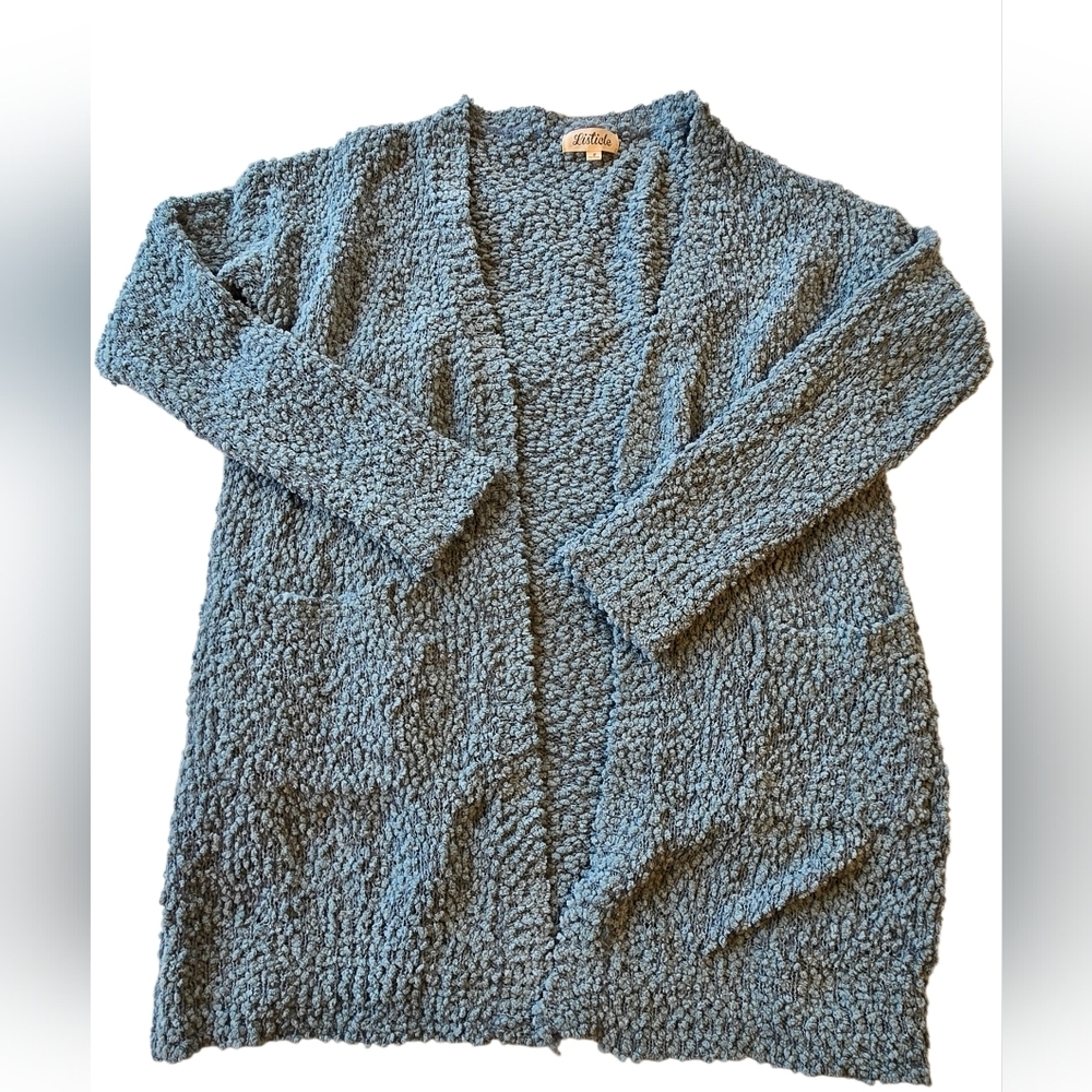 Listicle Popcorn Cardigan